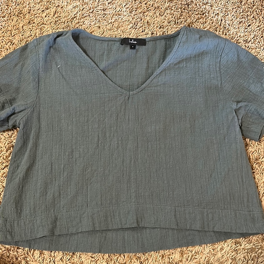 Short sleeve Crop top